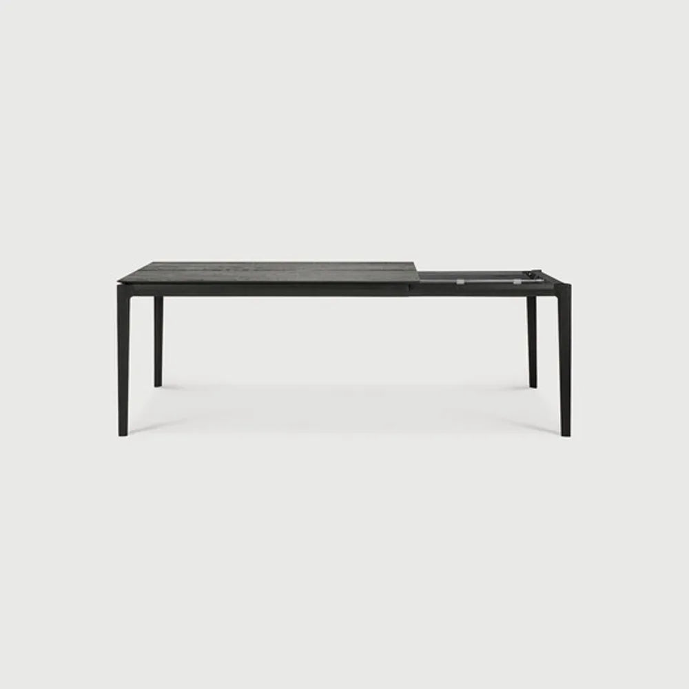 Ethnicraft – Bok – Table A Rallonge Bok – Chêne noir - 140/220 cm