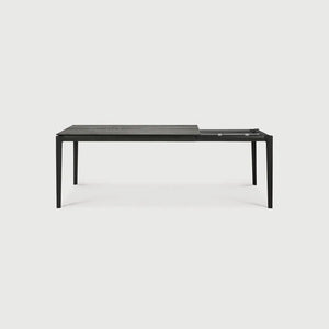 Ethnicraft – Bok – Table A Rallonge Bok – Chêne noir - 140/220 cm