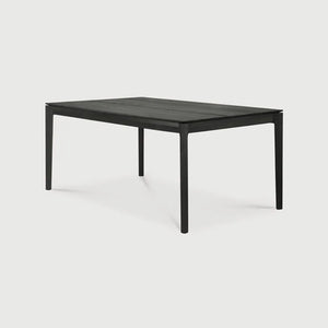 Ethnicraft – Bok – Table A Rallonge Bok – Chêne noir - 160/240 cm