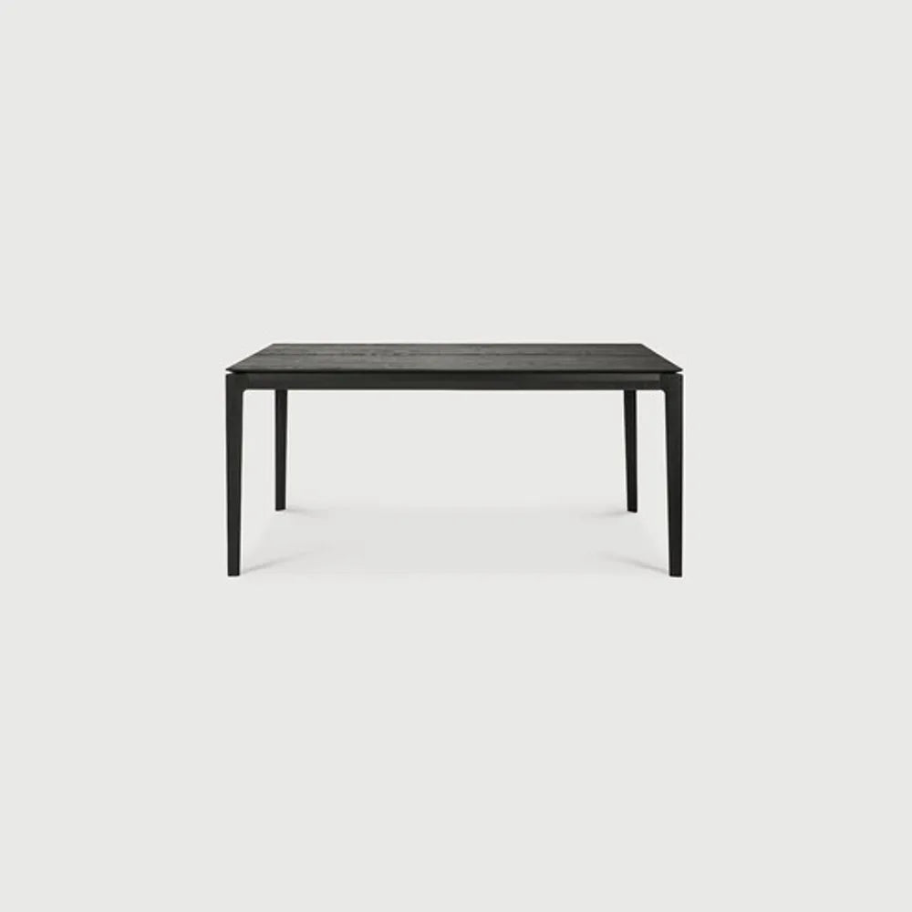 Ethnicraft – Bok – Table A Rallonge Bok – Chêne noir - 160/240 cm