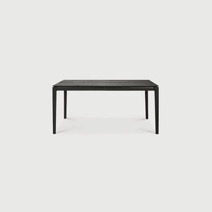Ethnicraft – Bok – Table A Rallonge Bok – Chêne noir - 160/240 cm