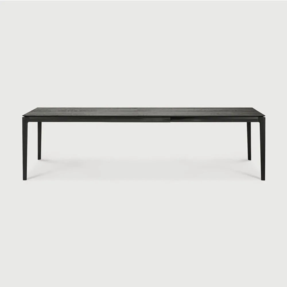 Ethnicraft – Bok – Table A Rallonge Bok – Chêne noir - 180/280 cm