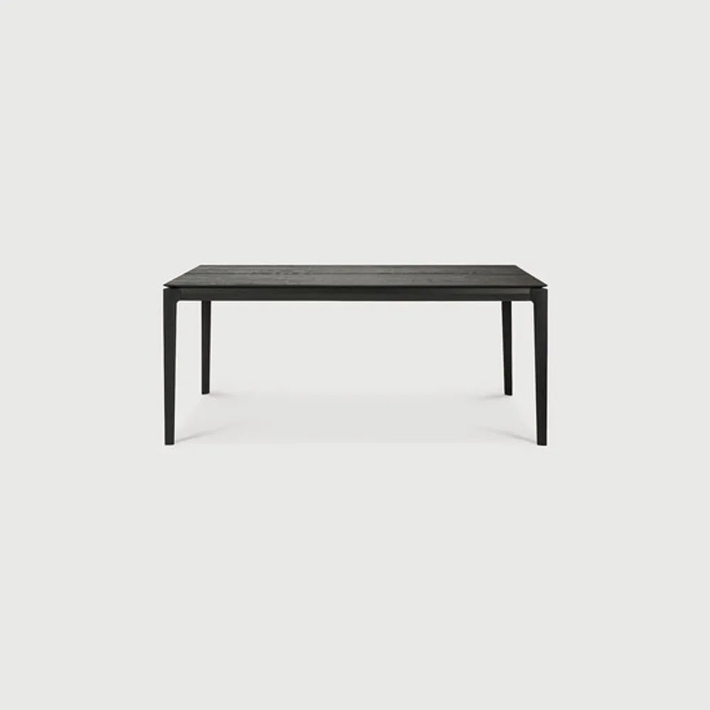 Ethnicraft – Bok – Table A Rallonge Bok – Chêne noir - 180/280 cm