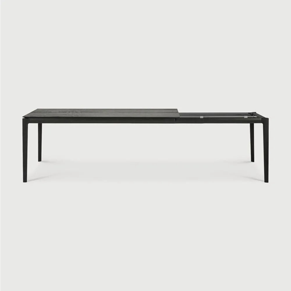 Ethnicraft – Bok – Table A Rallonge Bok – Chêne noir - 180/280 cm