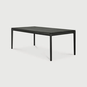 Ethnicraft – Bok – Table A Rallonge Bok – Chêne noir - 180/280 cm