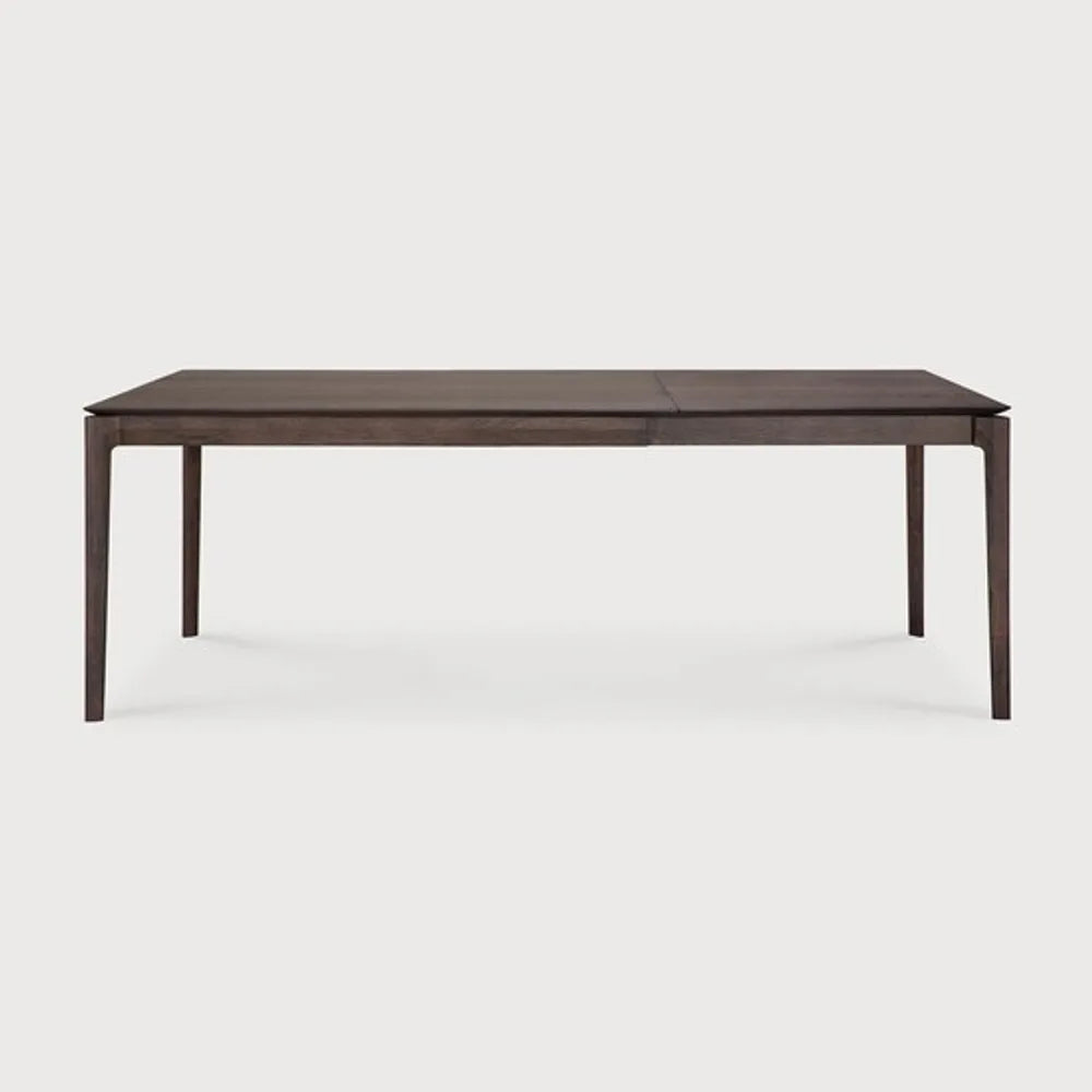 Ethnicraft – Bok – Table A Rallonge Bok – Chêne brun - 140/220 cm