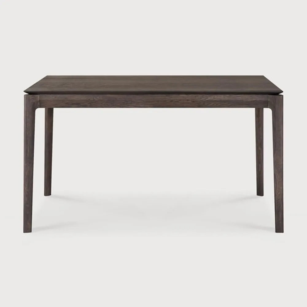 Ethnicraft – Bok – Table A Rallonge Bok – Chêne brun - 140/220 cm