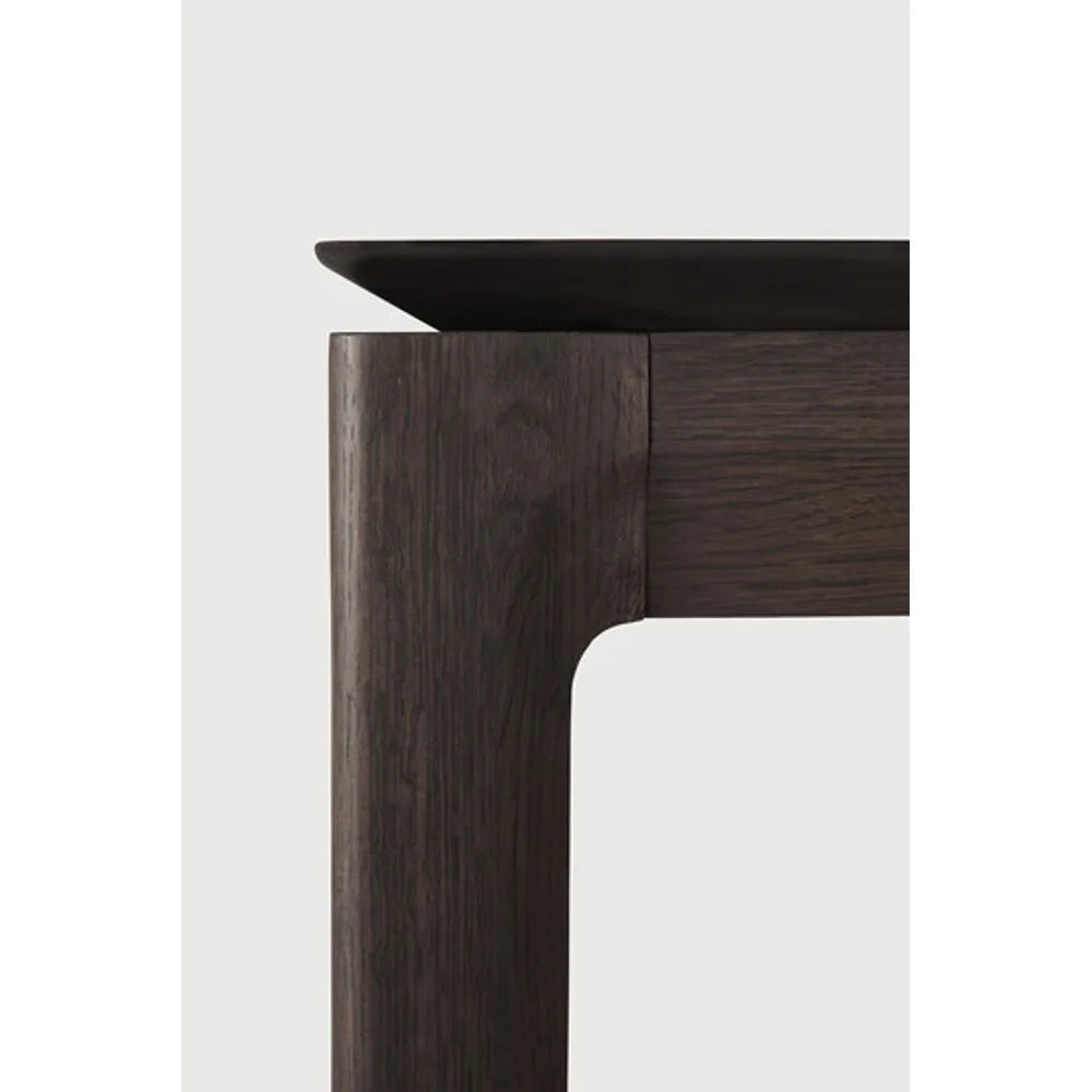 Ethnicraft – Bok – Table A Rallonge Bok – Chêne brun - 140/220 cm