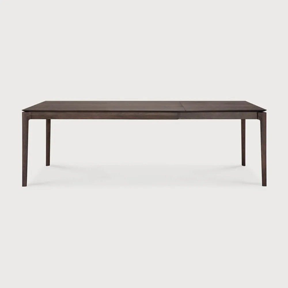 Ethnicraft – Bok – Table A Rallonge Bok – Chêne brun - 160/240 cm