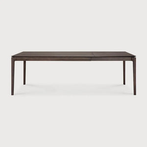 Ethnicraft – Bok – Table A Rallonge Bok – Chêne brun - 160/240 cm
