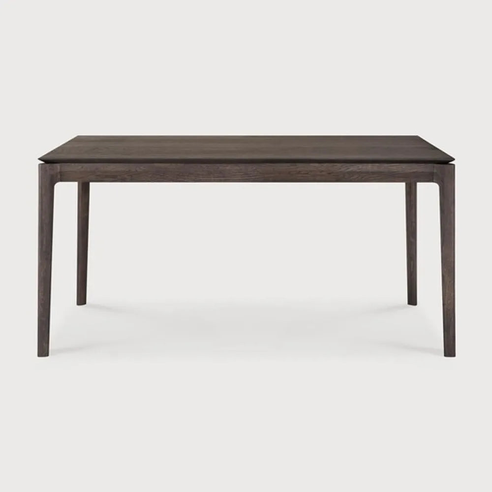 Ethnicraft – Bok – Table A Rallonge Bok – Chêne brun - 160/240 cm