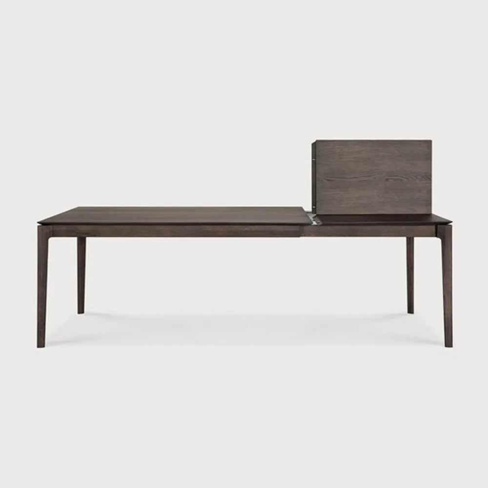 Ethnicraft – Bok – Table A Rallonge Bok – Chêne brun - 160/240 cm