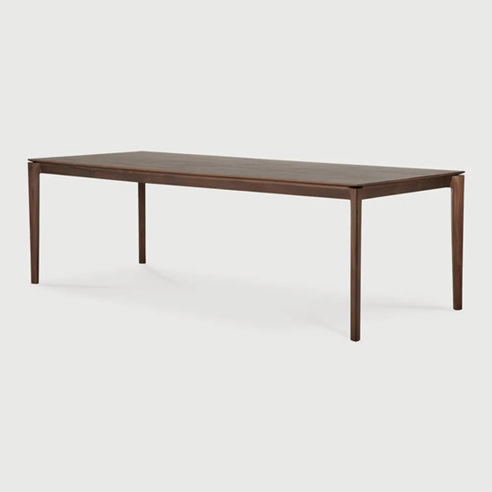 Ethnicraft – Bok – Table Bok – Teck brun - 240 x 100 cm
