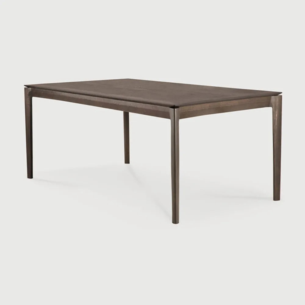 Ethnicraft – Bok – Table Bok – Chêne brun - 160 x 80 cm