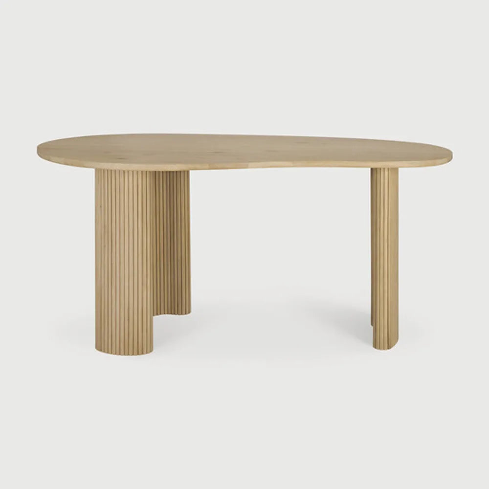 Ethnicraft – Boomerang – Bureau Boomerang – Chêne - 160 x 83 x 76 cm