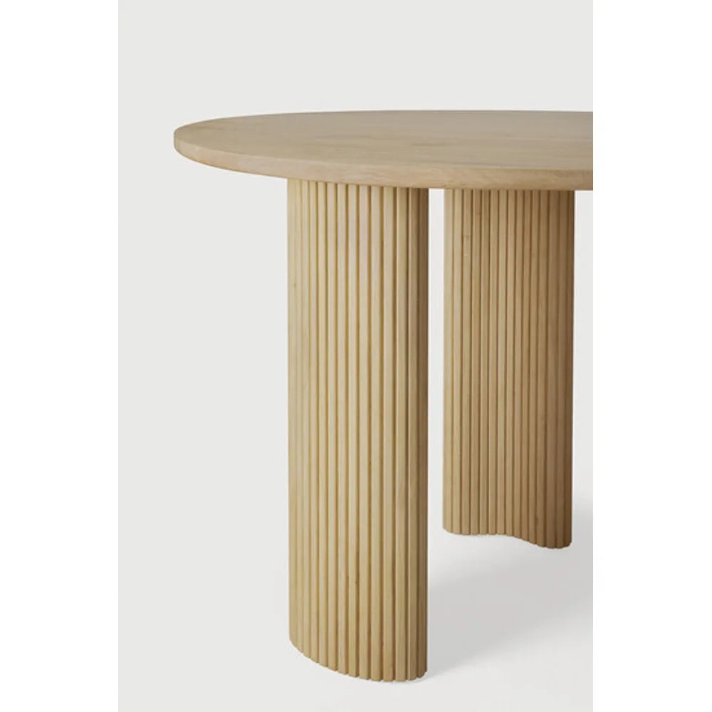Ethnicraft – Boomerang – Bureau Boomerang – Chêne - 160 x 83 x 76 cm