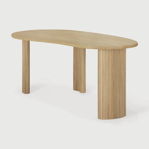 Ethnicraft – Boomerang – Bureau Boomerang – Chêne - 200 x 100 x 76 cm