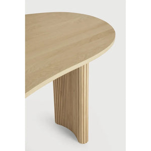 Ethnicraft – Boomerang – Bureau Boomerang – Chêne - 200 x 100 x 76 cm