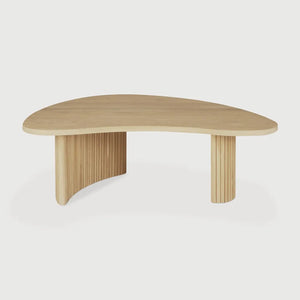 Ethnicraft – Boomerang – Table Basse Boomerang – Chêne - 90 x 61 x 29 cm