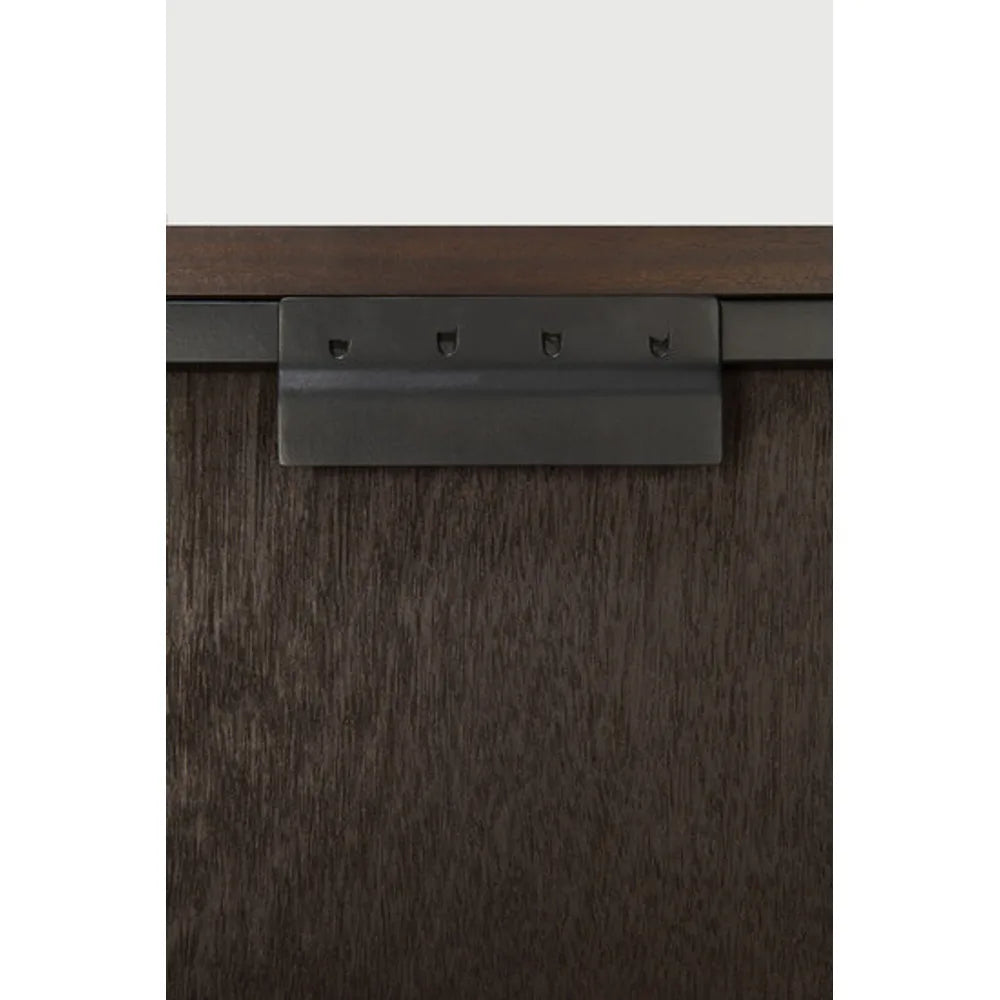 Ethnicraft – Bricks – Decoration Murale Bricks – Dark Brown - 100 x 100 cm - Carré