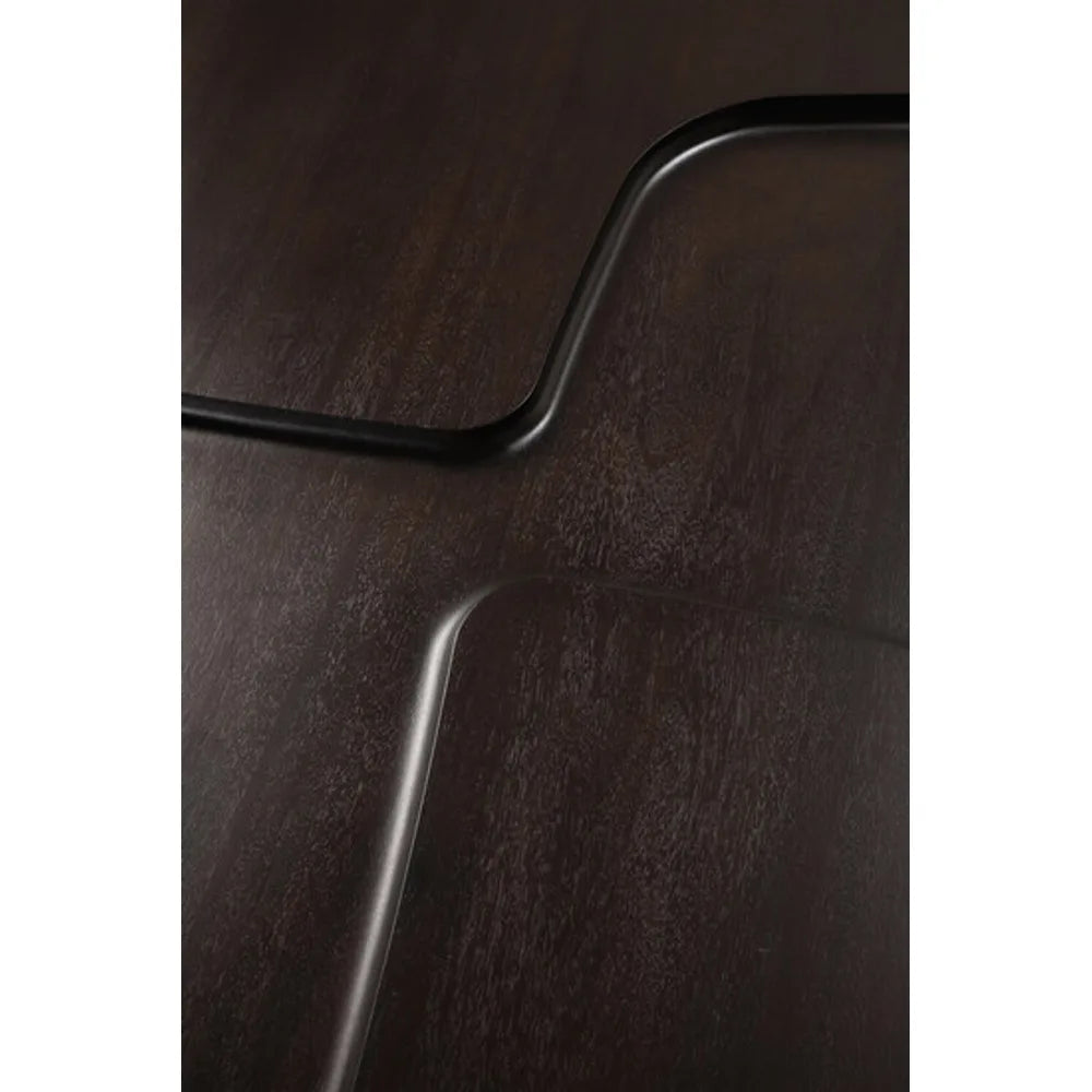 Ethnicraft – Brutalist – Table Basse Brutalist – Acajou rose brown