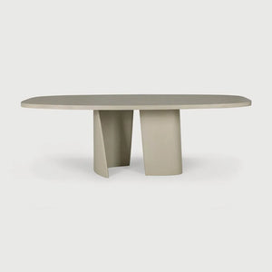 Ethnicraft – Canyon – Table De Jardin Canyon – Béton Gris Clair