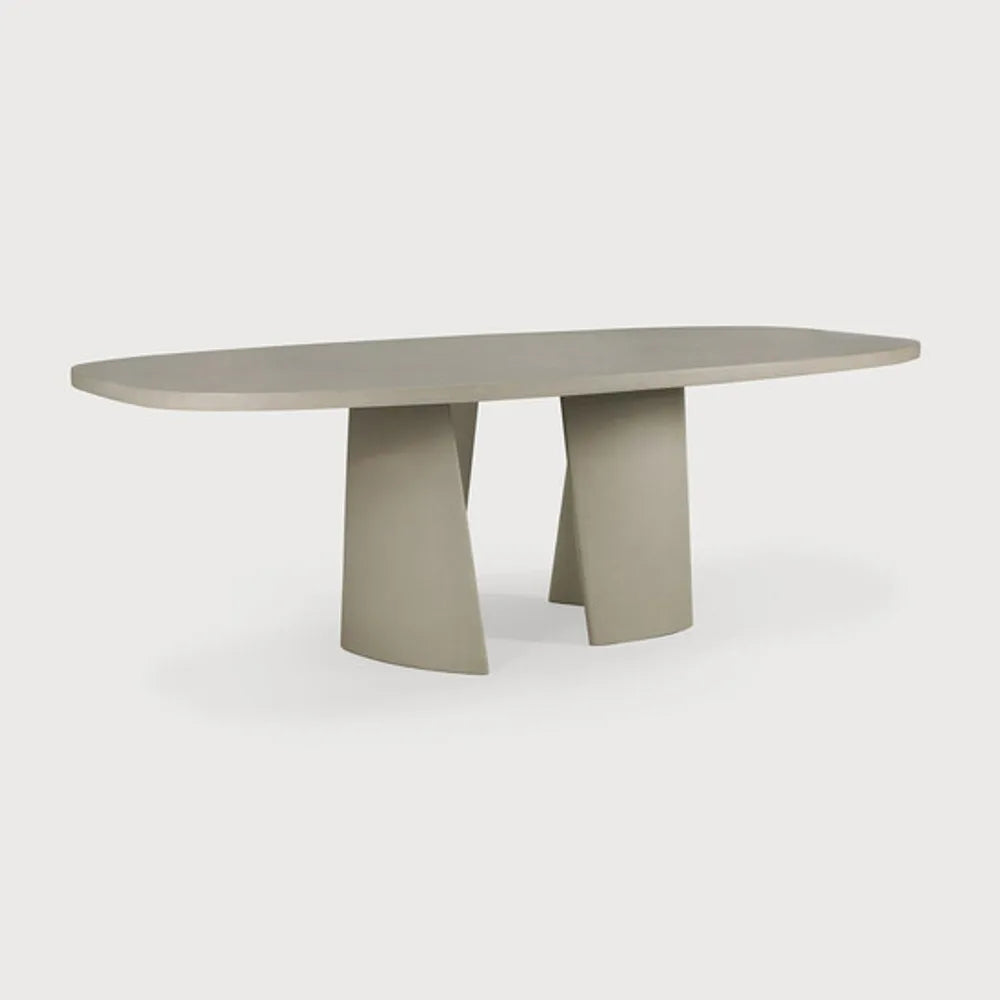 Ethnicraft – Canyon – Table De Jardin Canyon – Béton Gris Clair