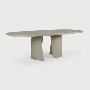 Ethnicraft – Canyon – Table De Jardin Canyon – Béton Gris Clair
