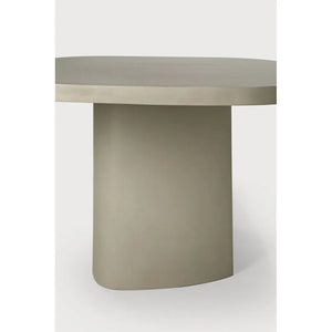 Ethnicraft – Canyon – Table De Jardin Canyon – Béton Gris Clair
