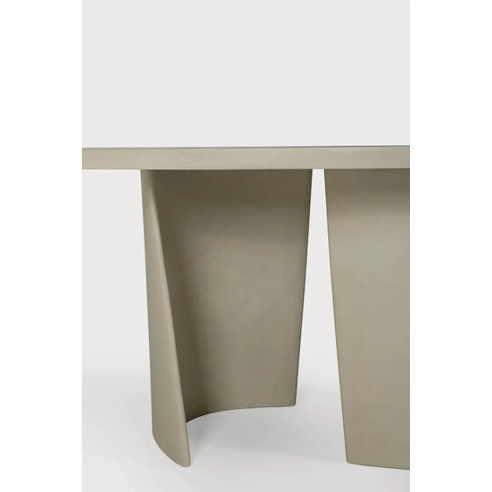 Ethnicraft – Canyon – Table De Jardin Canyon – Béton Gris Clair