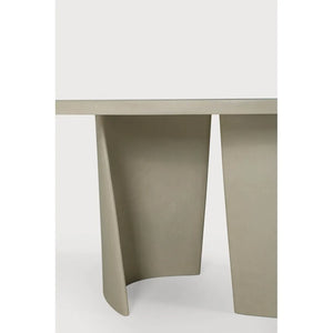 Ethnicraft – Canyon – Table De Jardin Canyon – Béton Gris Clair