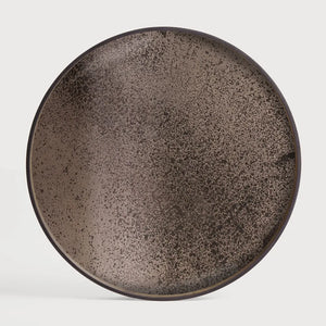 Ethnicraft – Classics – Plateau En Miroir Aged – Extra Large - Rond