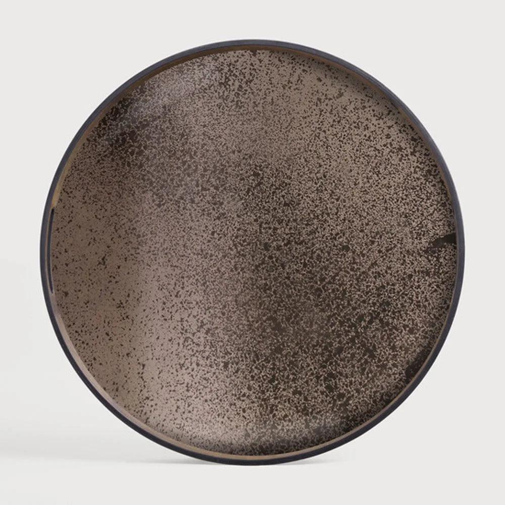 Ethnicraft – Classics – Plateau En Miroir Aged – Small - Rond