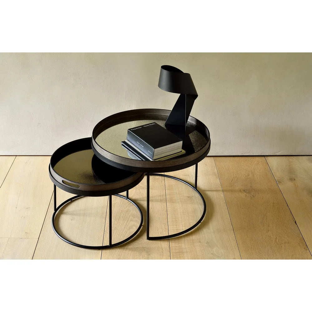 Ethnicraft – Classics – Plateau En Miroir Aged en situation