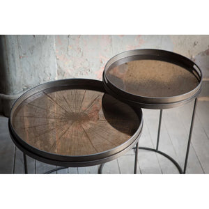 Ethnicraft – Classics – Plateau En Miroir Slice en situation