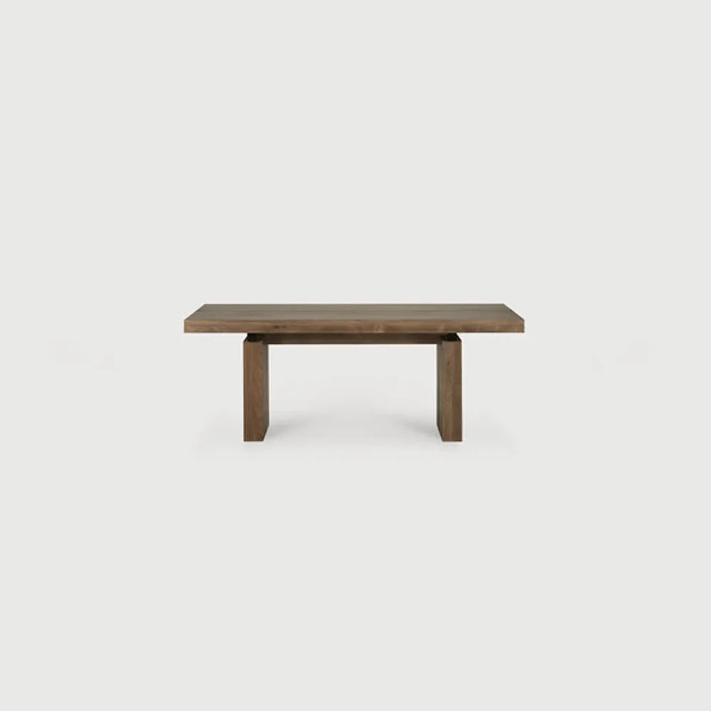 Ethnicraft – Double – Table A Rallonge Double – Teck