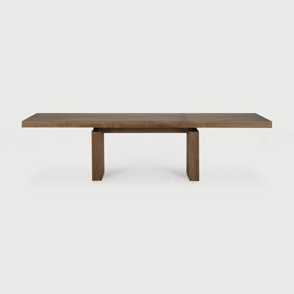 Ethnicraft – Double – Table A Rallonge Double – Teck