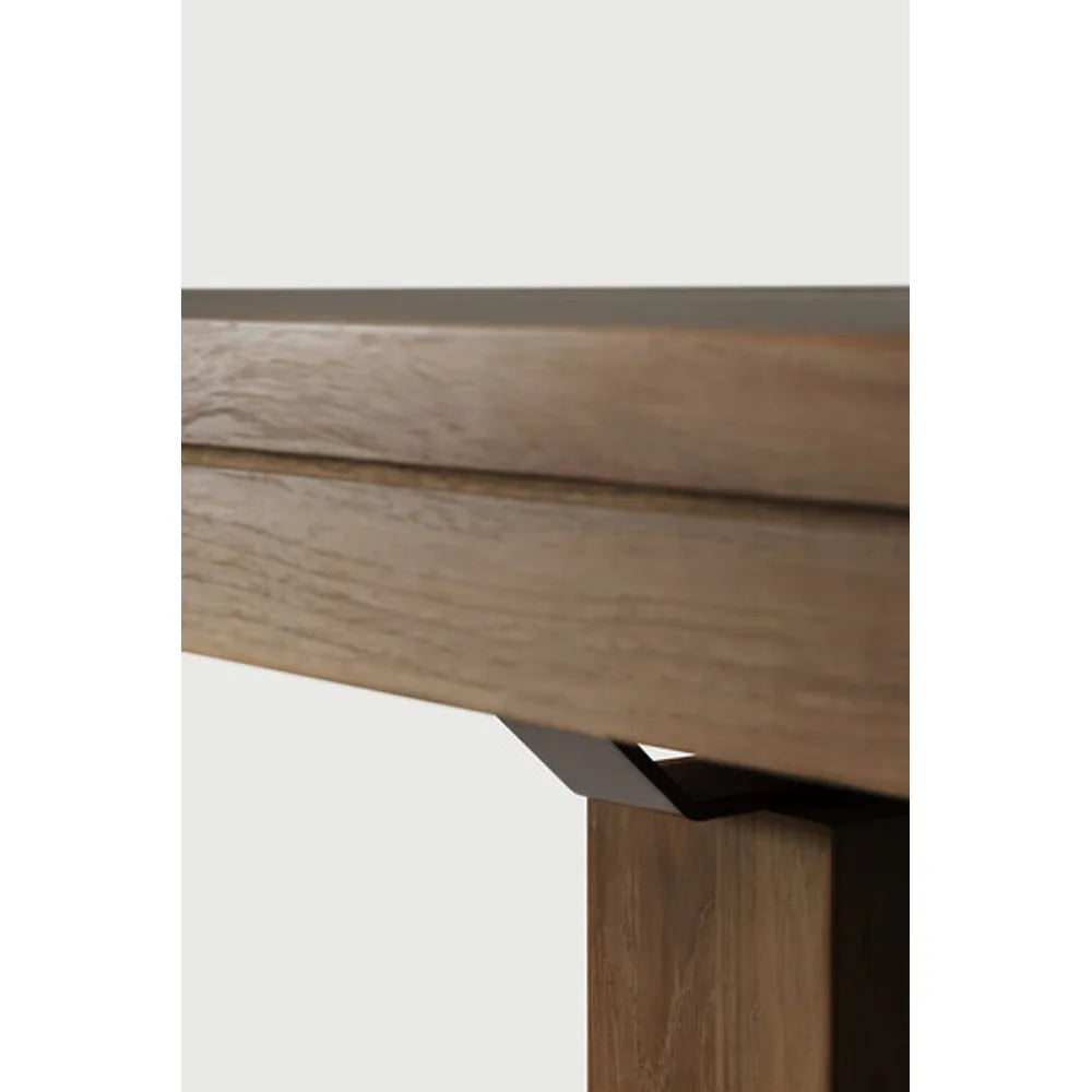 Ethnicraft – Double – Table A Rallonge Double – Teck