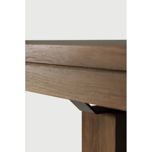 Ethnicraft – Double – Table A Rallonge Double – Teck