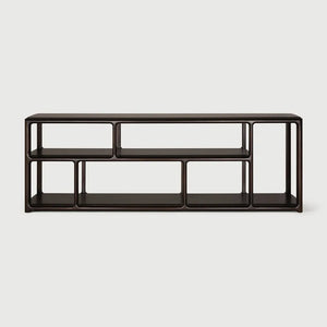 Ethnicraft – Eda – Etagere Eda – Acajou rose brown - 211 x 40 x 72 cm