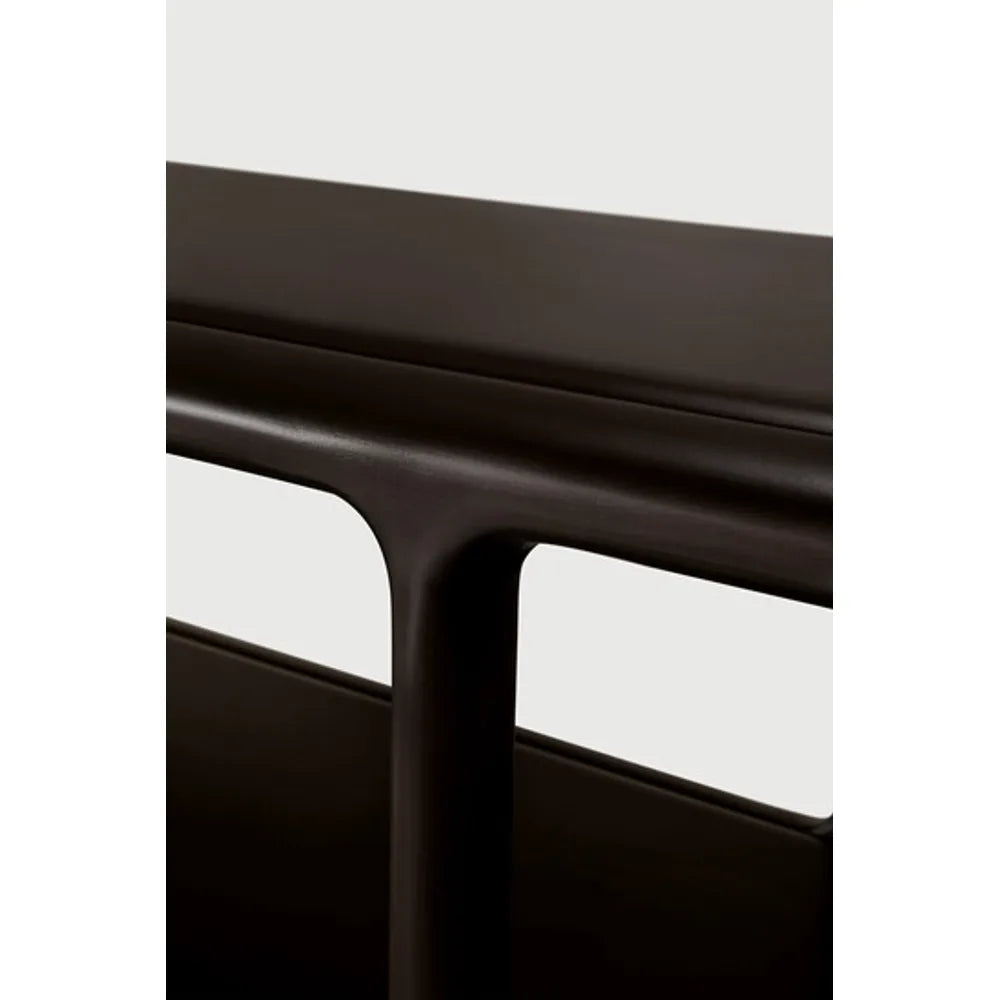 Ethnicraft – Eda – Etagere Eda – Acajou rose brown - 211 x 40 x 72 cm