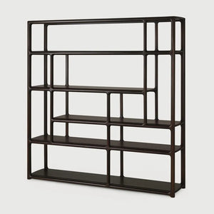 Ethnicraft – Eda – Etagere Eda – Acajou rose brown - 181 x 40 x 188 cm