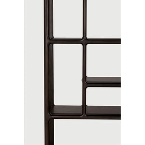 Ethnicraft – Eda – Etagere Eda – Acajou rose brown - 181 x 40 x 188 cm