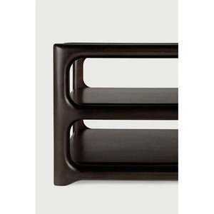 Ethnicraft – Eda – Table Basse Eda – Acajou rose brown - 150 x 60 x 40 cm
