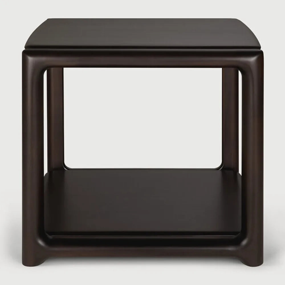 Ethnicraft – Eda – Table D Appoint Eda – Acajou rose brown