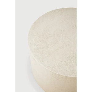 Ethnicraft – Elements – Table Basse Elements – Microciment - 60 x 60 x 37 cm - Rond