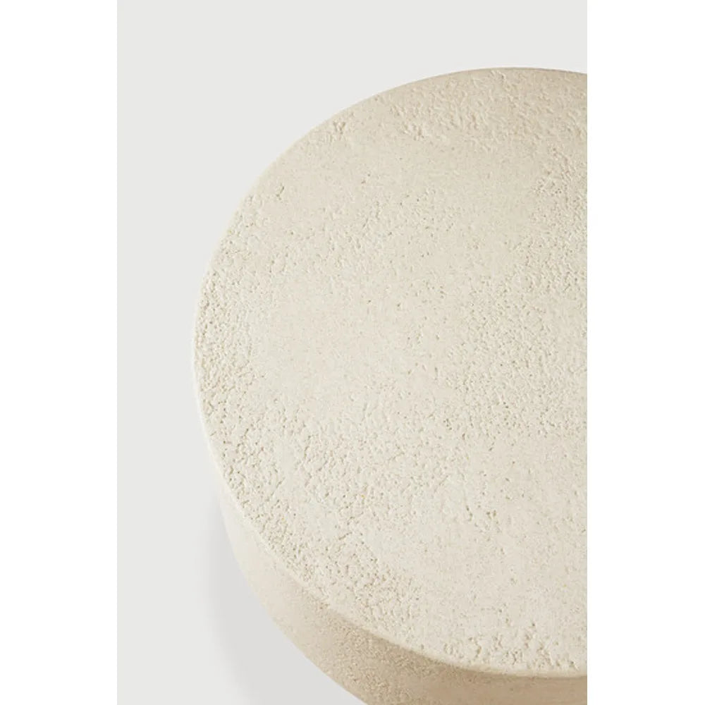Ethnicraft – Elements – Table D Appoint Elements – Microciment - 41 x 41 x 47 cm - Forme champignon