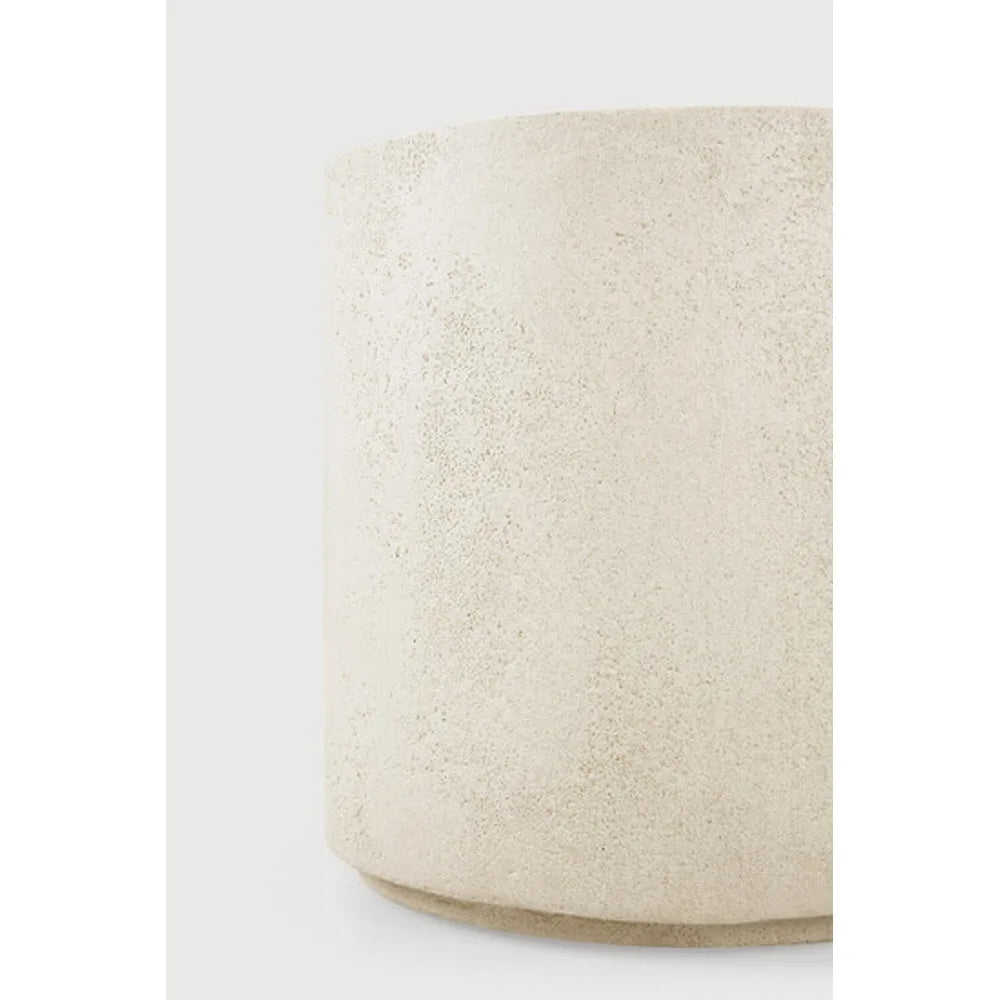 Ethnicraft – Elements – Table D Appoint Elements – Microciment - 40 x 40 x 42 cm - Rond