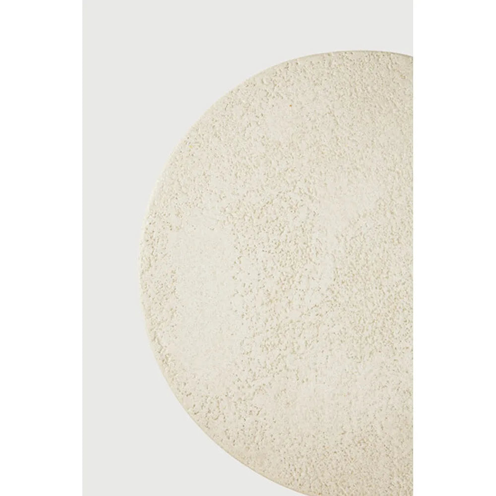 Ethnicraft – Elements – Table D Appoint Elements – Microciment - 40 x 40 x 42 cm - Rond