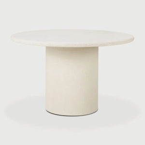 Ethnicraft – Elements – Table Elements – Microciment - 125 x 125 x 76 cm - Rond